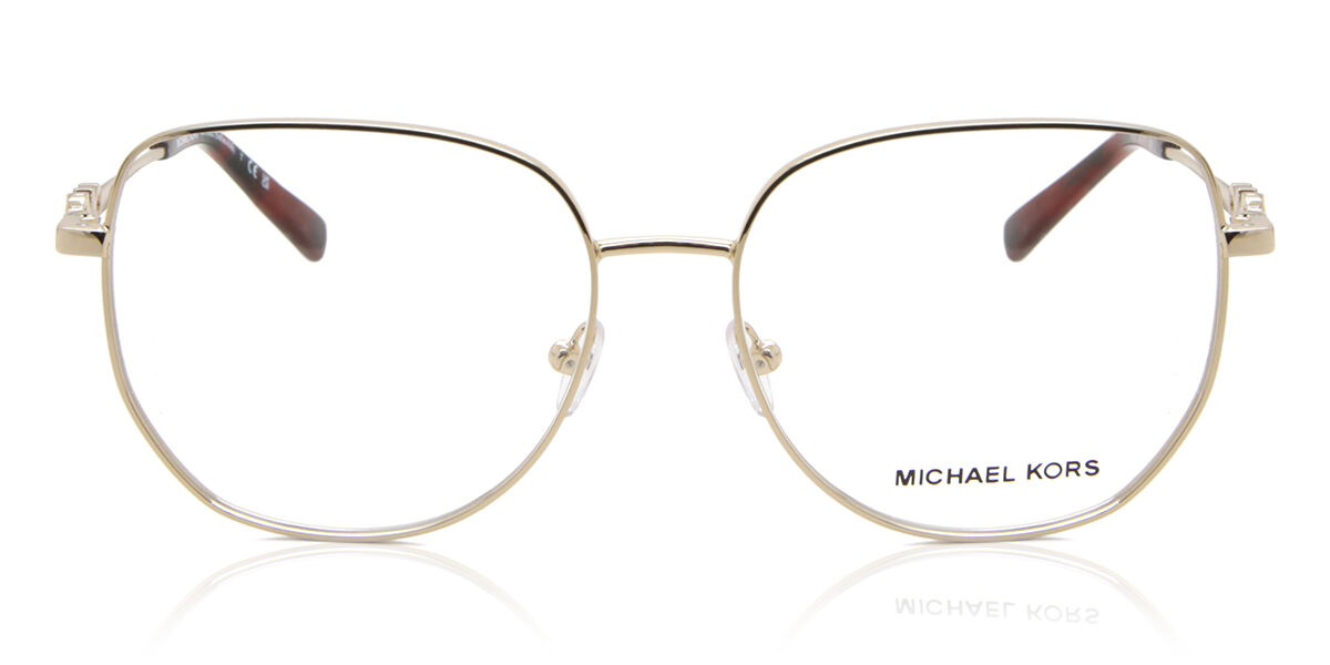 Michael Kors MK3062 BELLEVILLE 1015 Square Light Gold Eyeglasses