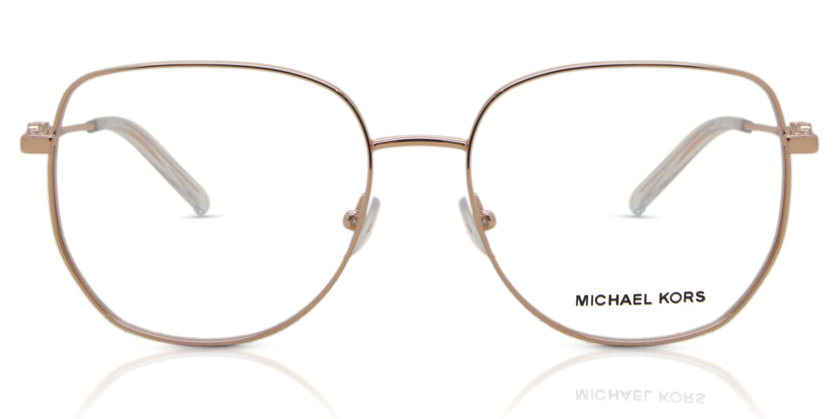 Michael Kors MK3062 BELLEVILLE 1108 Square Rose Gold Eyeglasses