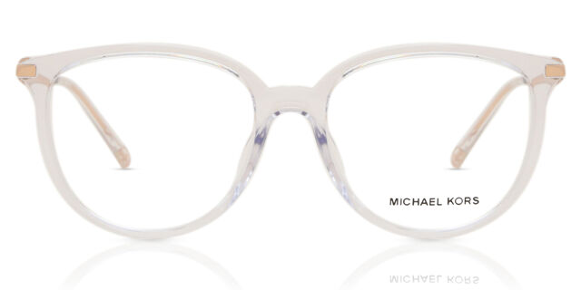 Stylish Authentic Michael Kors woman’s Frame model MK4106U frame shape round MICHAEL KORS MK4106U Westport Round Eyeglasses | EyeOns.com main image 3