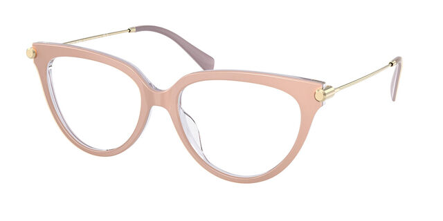 Michael Kors MK4151U Eyeglasses Laminated Light Sand Brown On Clear Cat-Eye MICHAEL KORS Windham MK4151U Cat-Eye Eyeglasses | EyeOns.com main image 4