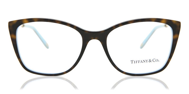 Tiffany & Co. TF2160B 8134 Cat Eye Tortoise/Blue Eyeglasses  display picture 1
