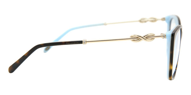 Tiffany & Co. TF2160B 8134 Cat Eye Tortoise/Blue Eyeglasses  display picture 2