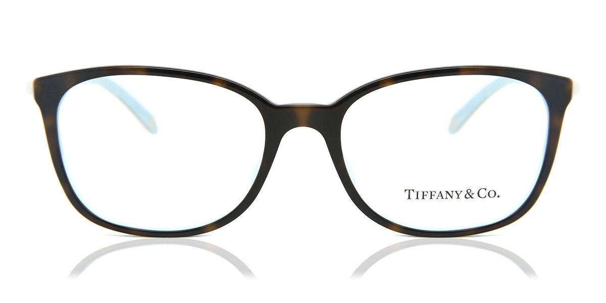 Tiffany & Co. TF2109BF Asian Fit 8134 Square Tortoise Eyeglasses