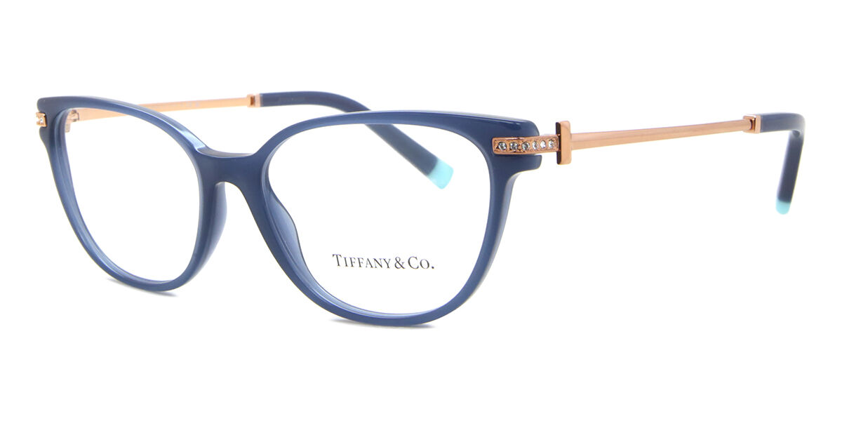 Tiffany & Co. TF2223B 8315 Cat Eye Opal Blue Eyeglasses