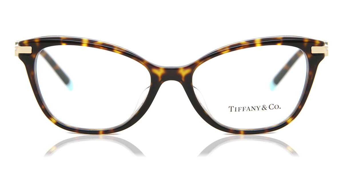 Tiffany & Co. TF2219BF Asian Fit 8015 Cat Eye Tortoise Eyeglasses