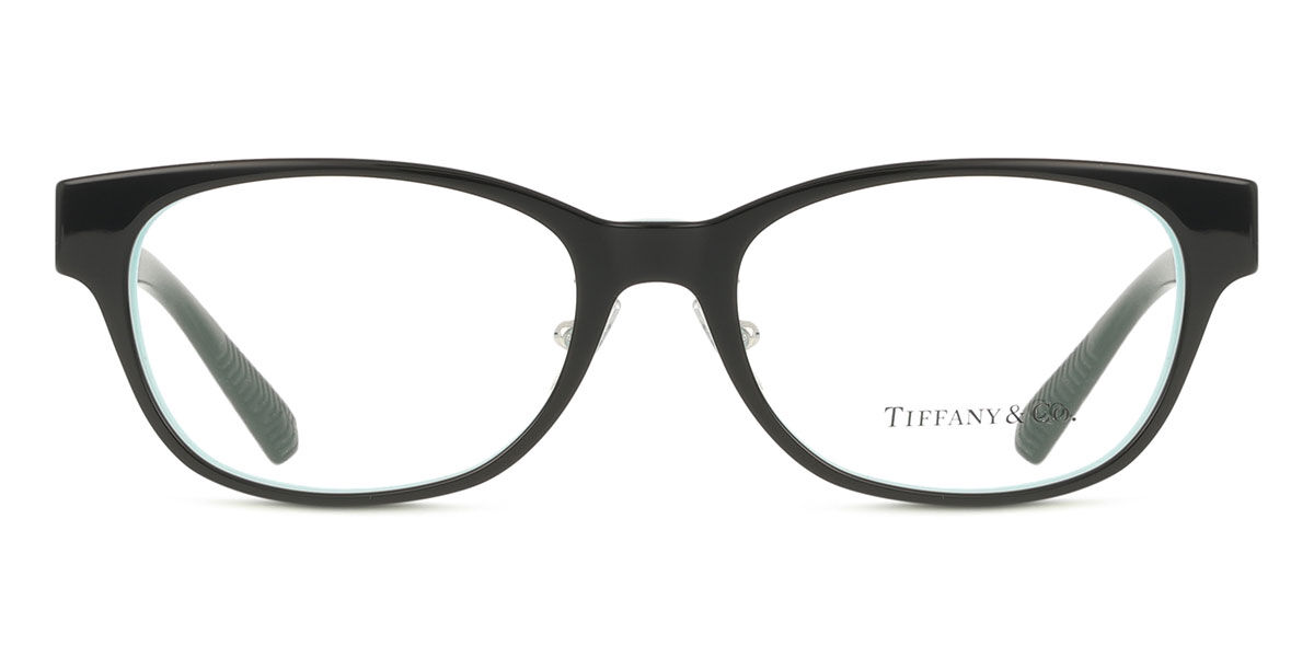 Tiffany & Co. TF2263D Asian Fit 8055 Black On Tiffany Blue