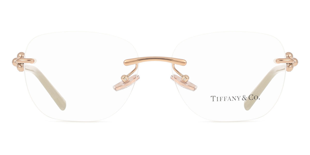 Tiffany & Co. TF1170D Asian Fit 6105 Square Rose Gold Eyeglasses