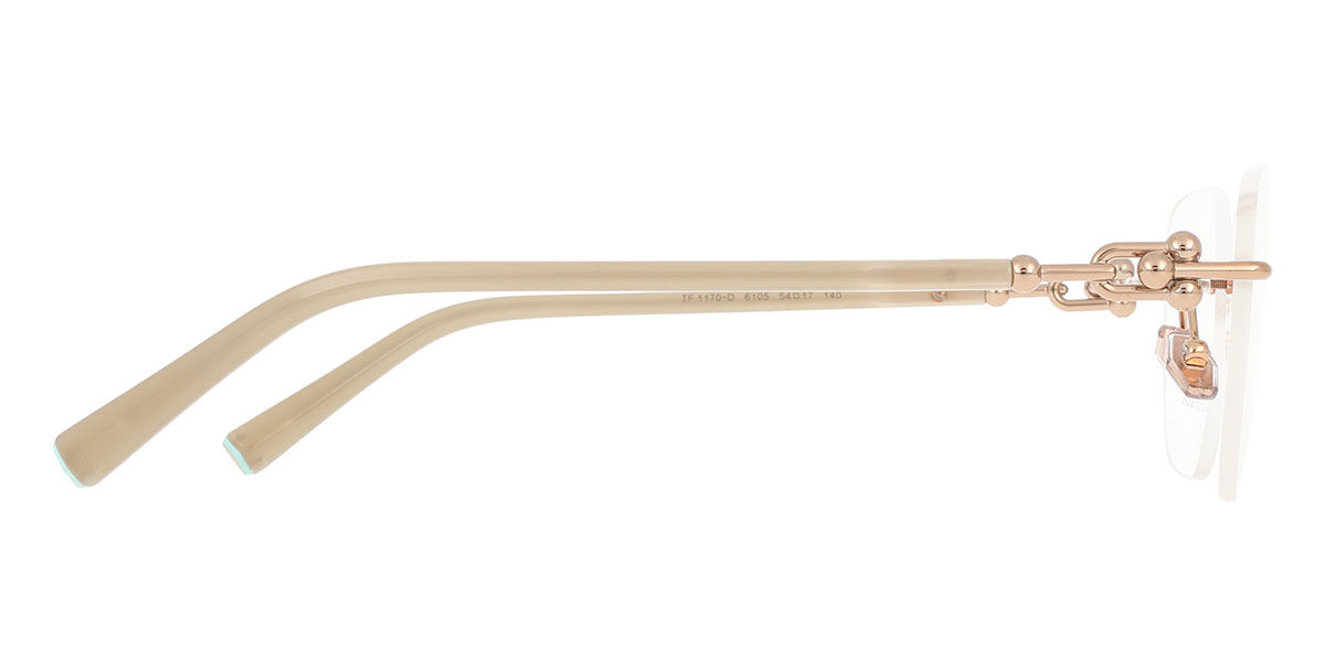 Tiffany & Co. TF1170D Asian Fit 6105 Rose Gold Eyeglasses
