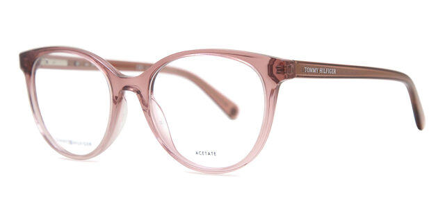 Tommy Hilfiger Brown Acetate Glasses Women\'s (Frames) Tommy Hilfiger Glasses TH-2055 09Q main image 4