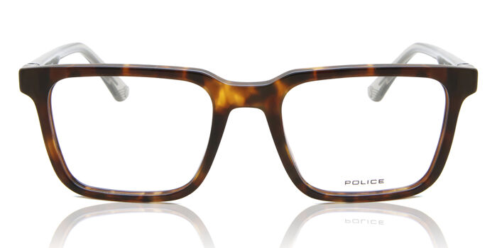 Police VPLF76 OCEAN 3 06U8 Square Green Tortoise Eyeglasses  display picture 2