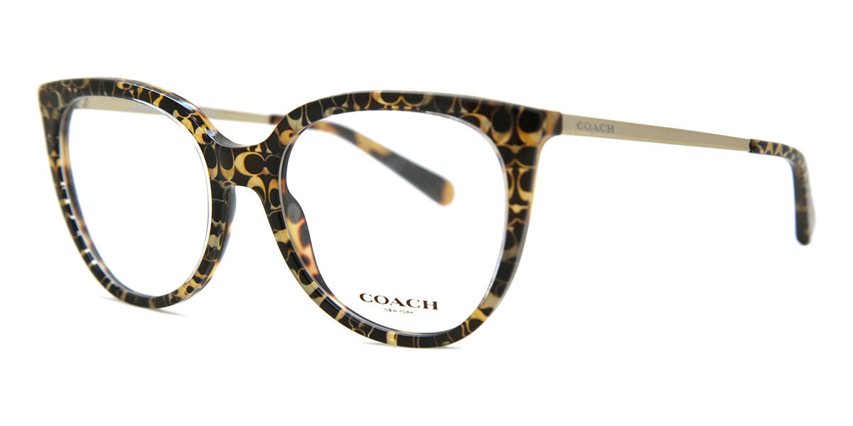 Coach HC6125 5519 Oval Spotty Tortoise Eyeglasses | SmartBuyGlasses US