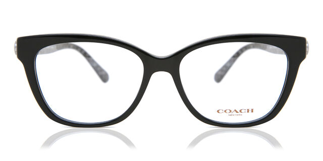 Coach HC6120 5510 Square Black Eyeglasses | SmartBuyGlasses US display picture 1