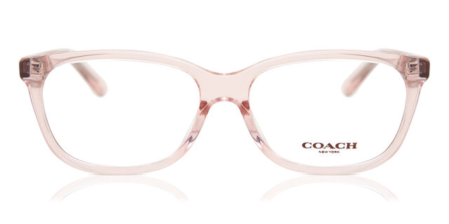 Coach HC6139U 5556 Square Transparent Pink Eyeglasses  display picture 3