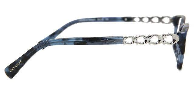 Coach HC6148 5593 Square Dark Blue Tortoise Eyeglasses  display picture 1