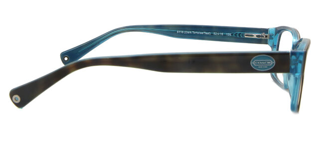 Coach HC6040 BROOKLYN 5116 Rectangle Dark Tortoise Blue  display picture 1