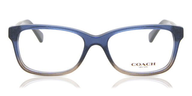 Coach HC6089 5474 Square Gradient Blue Brown Eyeglasses  display picture 1