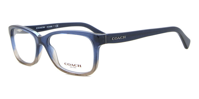 Coach HC6089 5474 Square Gradient Blue Brown Eyeglasses  display picture 3