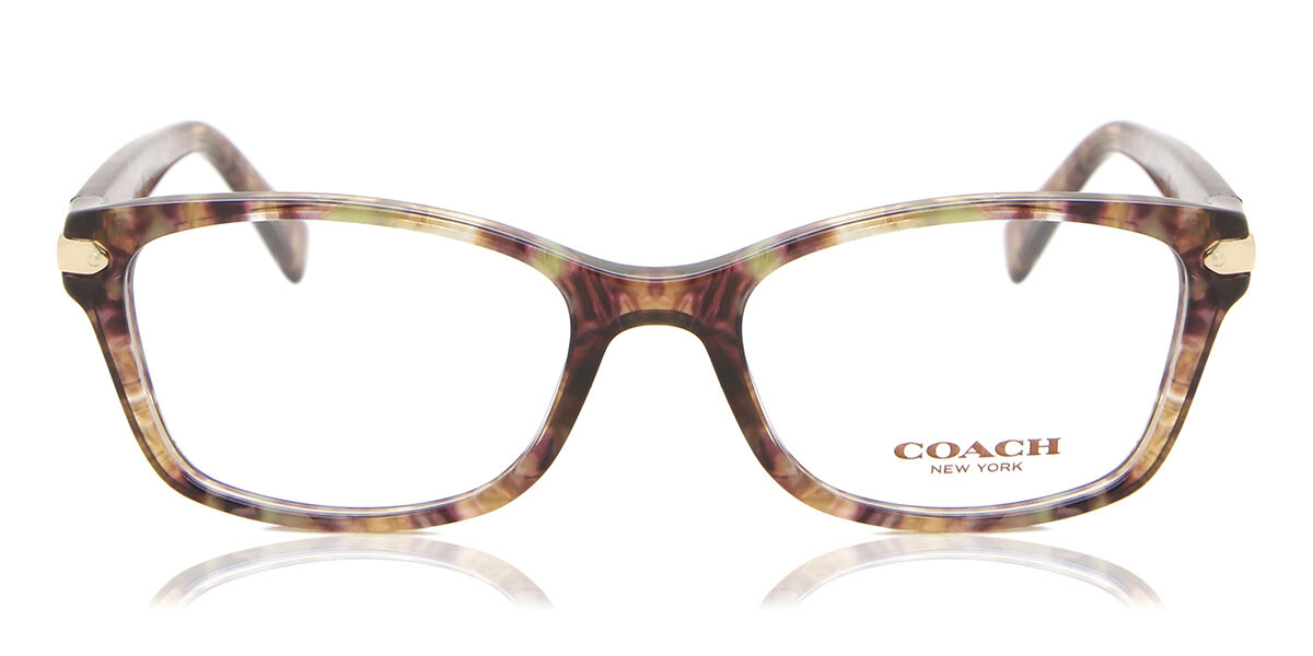 Coach HC6065 5287 Rectangle Tortoise Eyeglasses | SmartBuyGlasses US