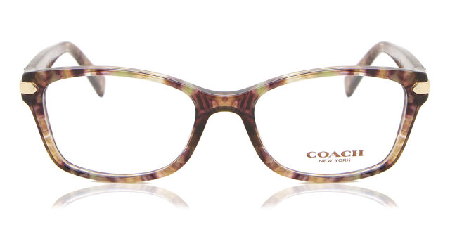 Coach HC6065 5287 Rectangle Tortoise Eyeglasses 