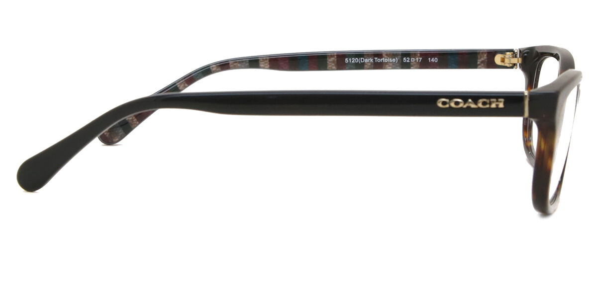 Coach HC6174 5120 Square Dark Tortoise Eyeglasses | SmartBuyGlasses US