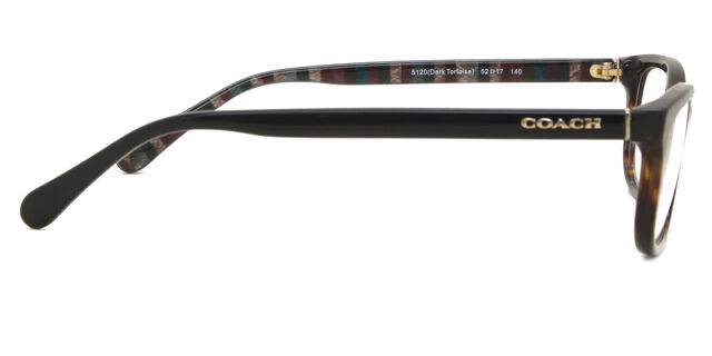 Coach HC6174 5120 Square Dark Tortoise Eyeglasses  display picture 3