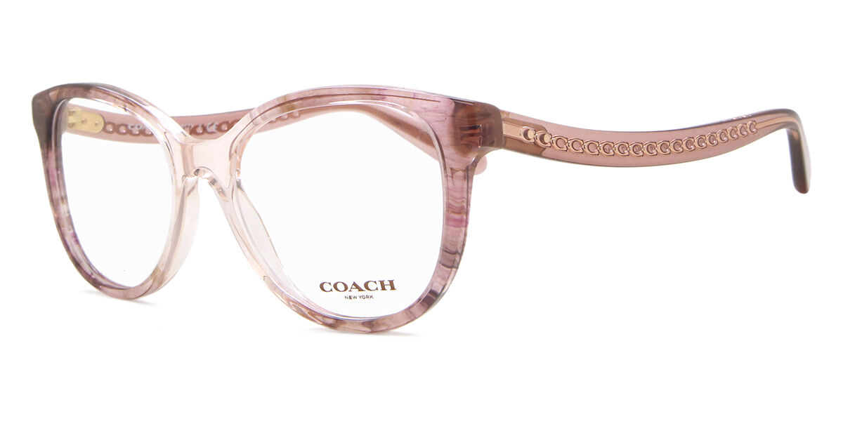 Coach HC6177 5656 Transparent Pink Ombre Eyeglasses