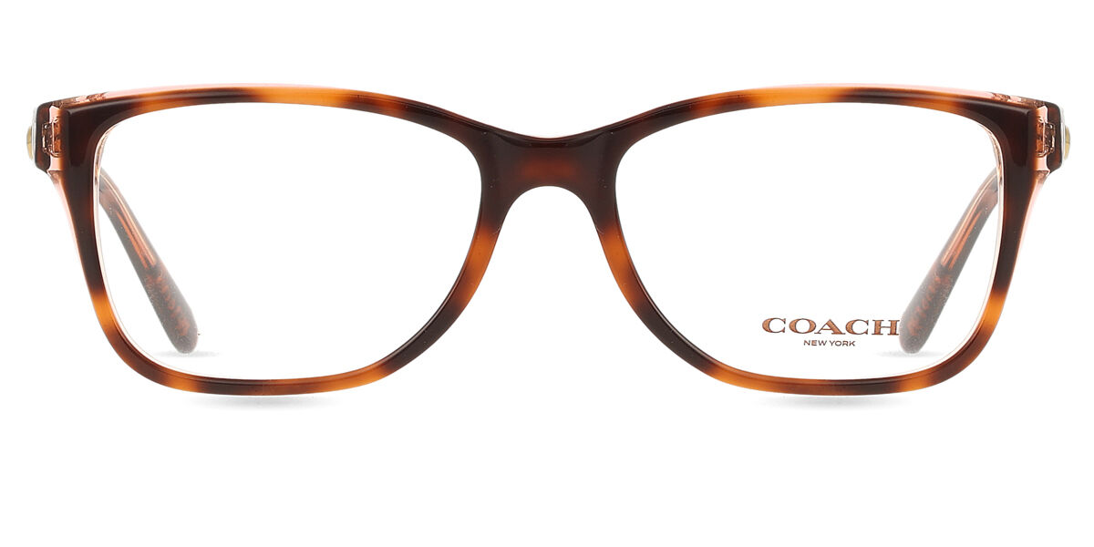 キャッツアイTCM-50V HD-28Vコピーモデルトップ単板純正ハードケース付 Coach HC6129 5727 Rectangle Tortoise Crystal Eyeglasses