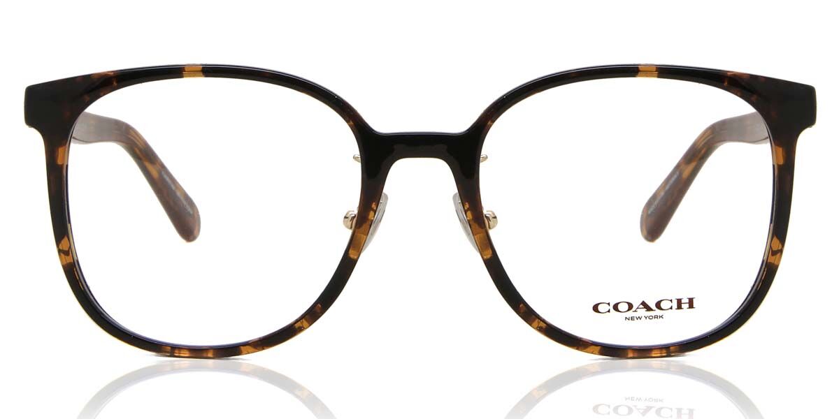 Coach HC6217 Asian Fit 5120 Oval Tortoise Eyeglasses