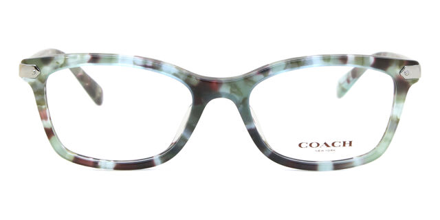 Coach HC6219U 5778 Rectangle Seaglass Tortoise Eyeglasses  display picture 1