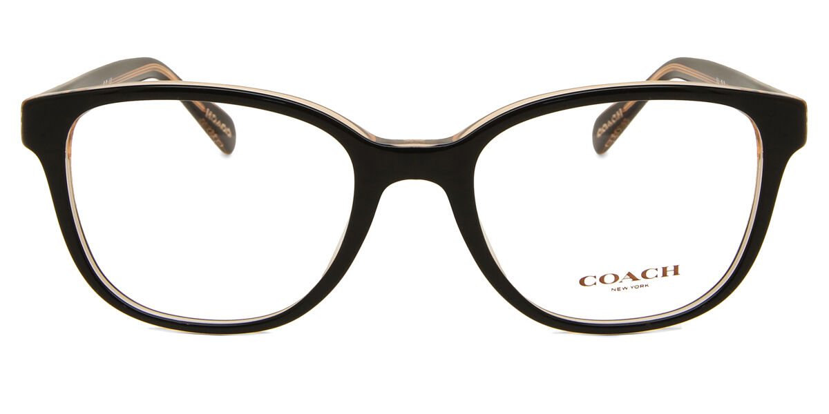 Coach HC6224U 5781 Black on Transparent Powder Brown 