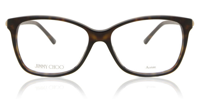 Jimmy Choo JC292 QUM Square Havana Eyeglasses  display picture 1