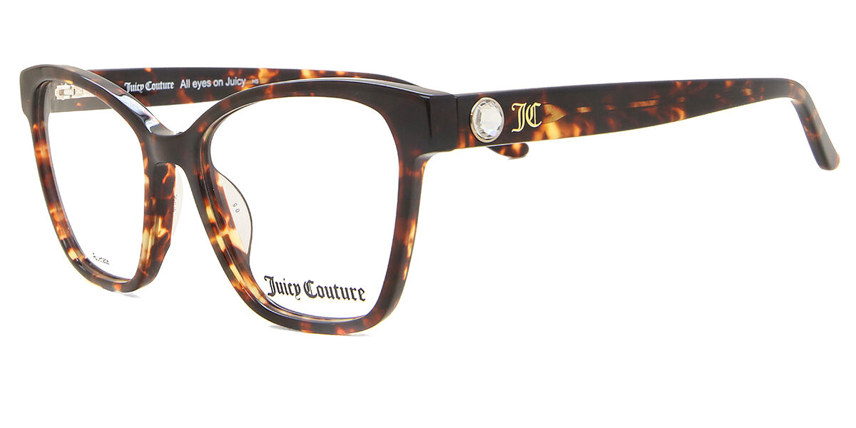 Juicy Couture JU 215 086 Cat Eye Tortoise Eyeglasses