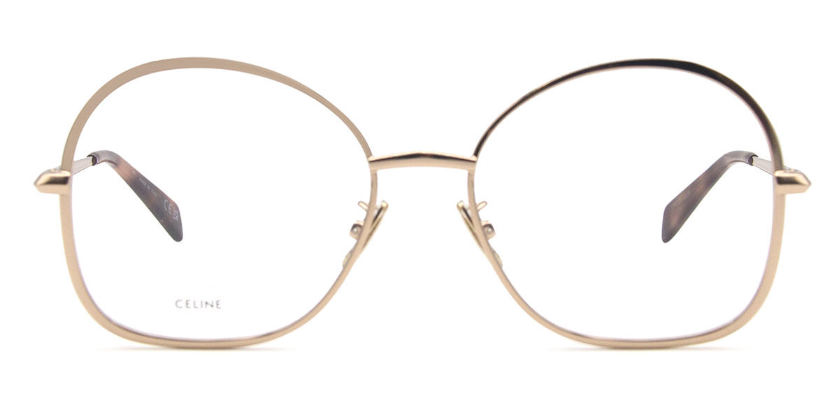 Celine CL50152U 028 Shiny Rose Gold Eyeglasses | SmartBuyGlasses US