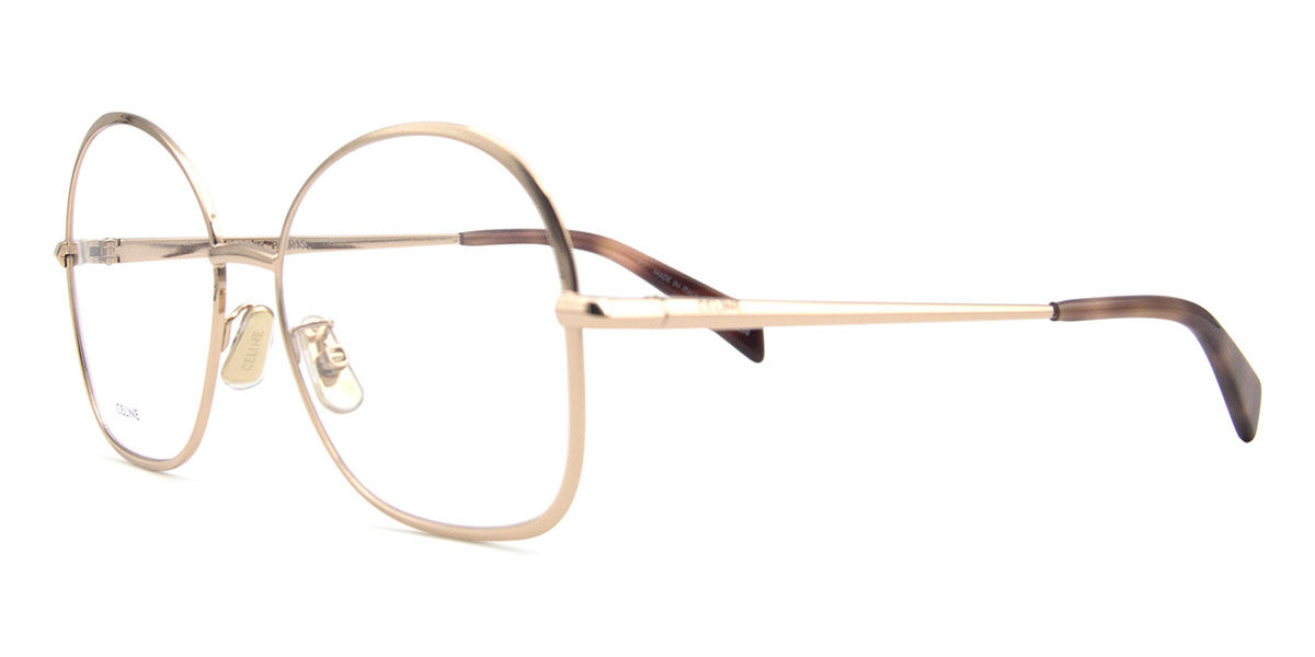 Celine CL50152U 028 Shiny Rose Gold Eyeglasses | SmartBuyGlasses US