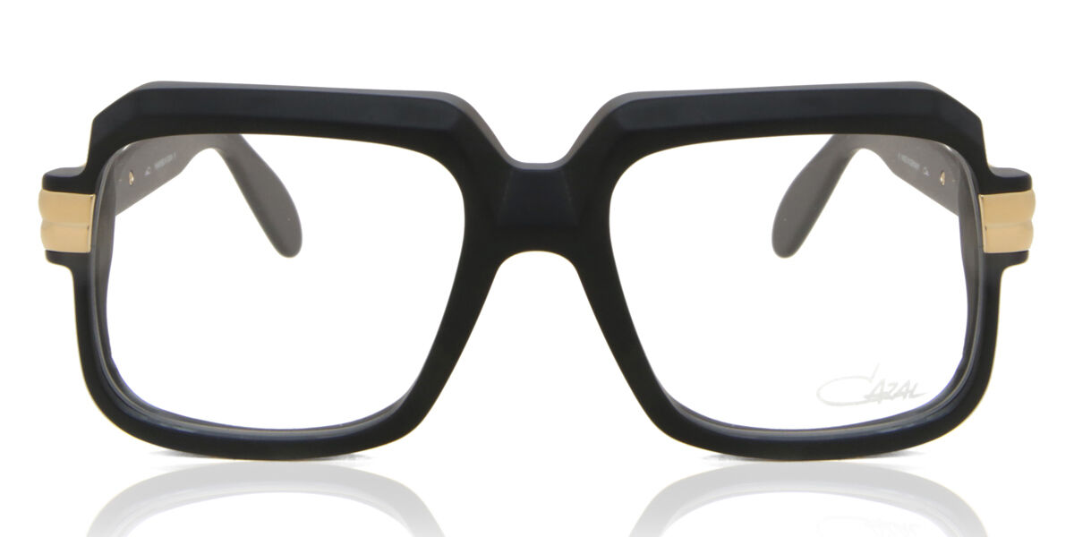 CAZAL カザール　607 Incredible Cazal 607 011 Oversized Matte Black Eyeglasses | SmartBuyGlasses US