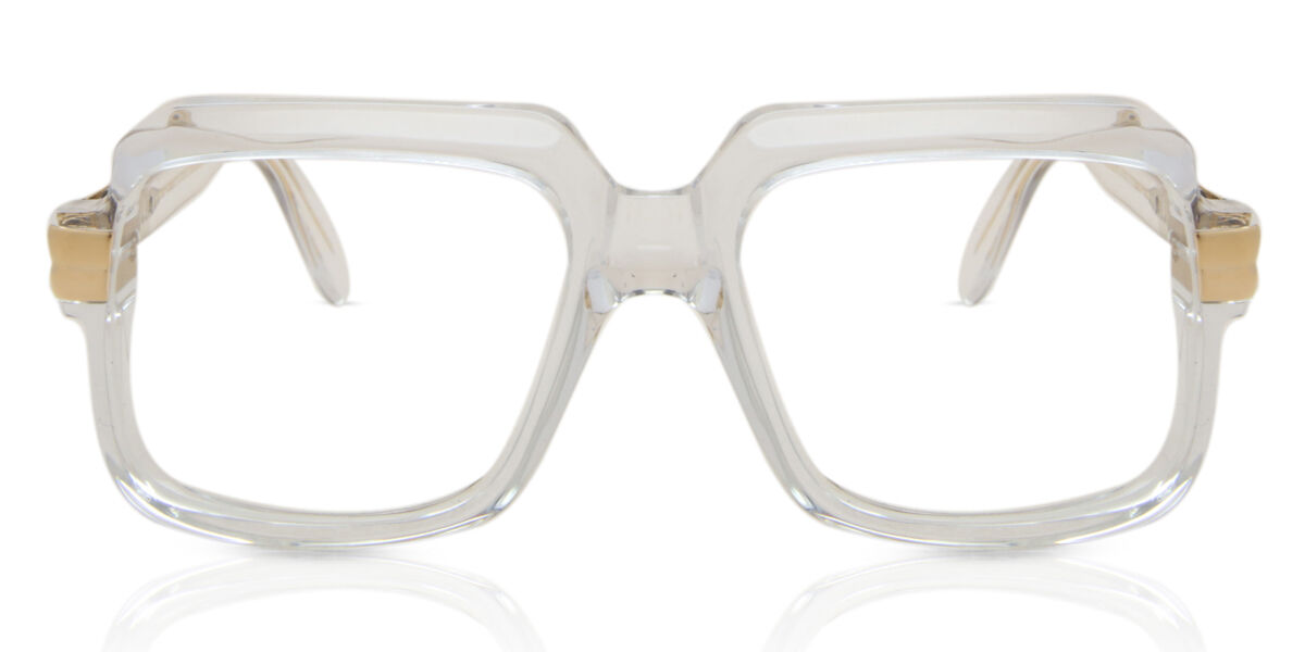 CAZAL 607/065 カザール サングラス クリアゴールド Cazal 607 065 Oversized Clear Eyeglasses | SmartBuyGlasses US