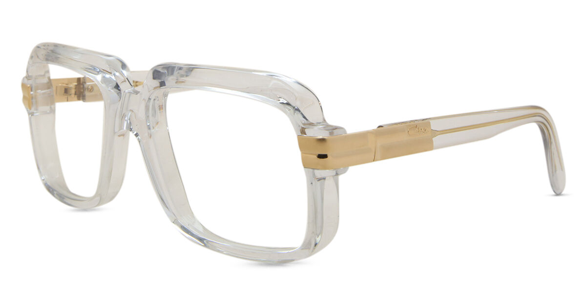 CAZAL 607/065 カザール サングラス クリアゴールド Cazal 607 065 Oversized Clear Eyeglasses | SmartBuyGlasses US