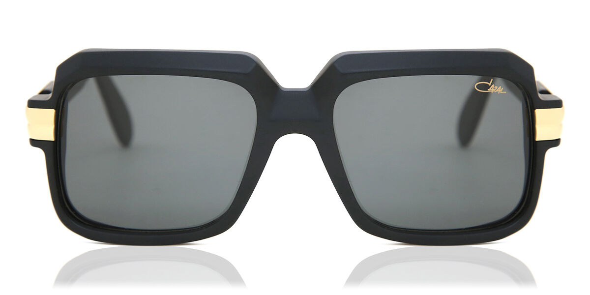 Cazal 607/3/V 011 Oversized Matte Black Eyeglasses
