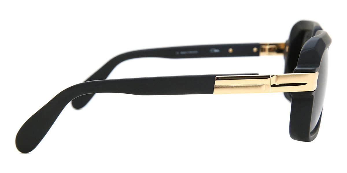 Cazal 607/3/V 011 Oversized Matte Black Eyeglasses