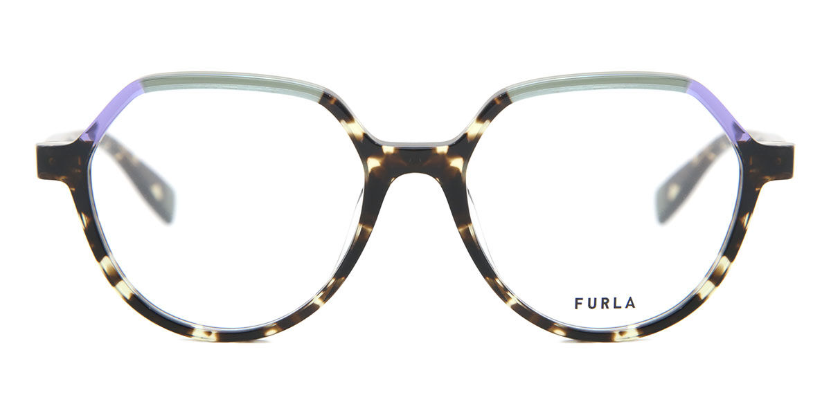 Furla VFU497V 0780 Oval Shiny Honey Tortoise Eyeglasses ...