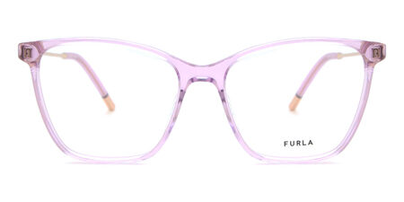 Furla Purple Prescription Glasses Frames Furla Eyeglasses Women main image 4
