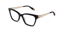 Furla VFU876 06BZ Cat Eye Striped Grey Eyeglasses  display picture 3