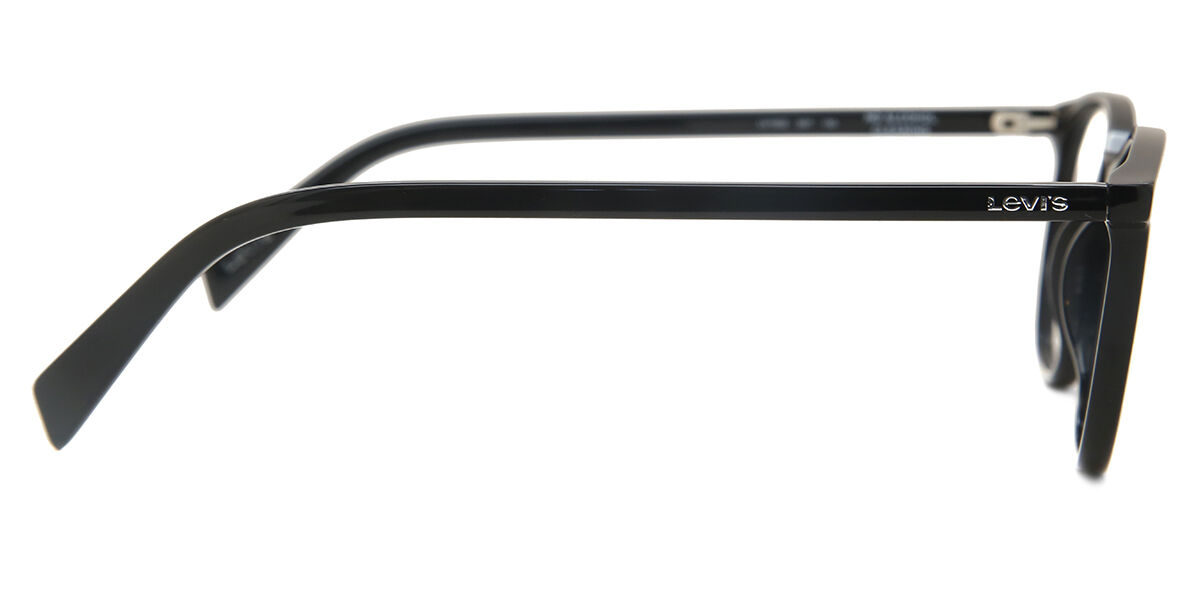 Levi's LV 1002 807 Square Black Eyeglasses | SmartBuyGlasses US