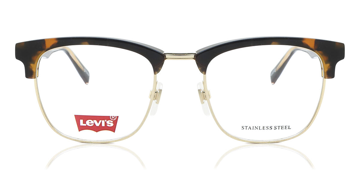 Levi's LV 5003 086 Square Dark Tortoise Eyeglasses