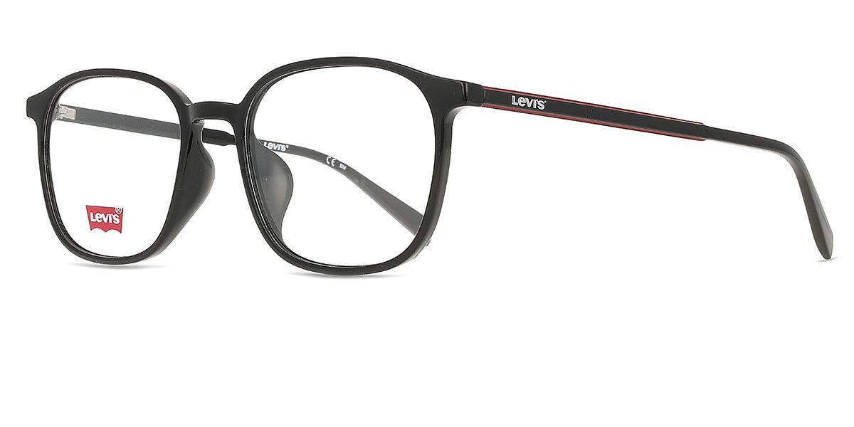Levi's LV 7070/F/LEV 807 Oval Black Eyeglasses | SmartBuyGlasses US