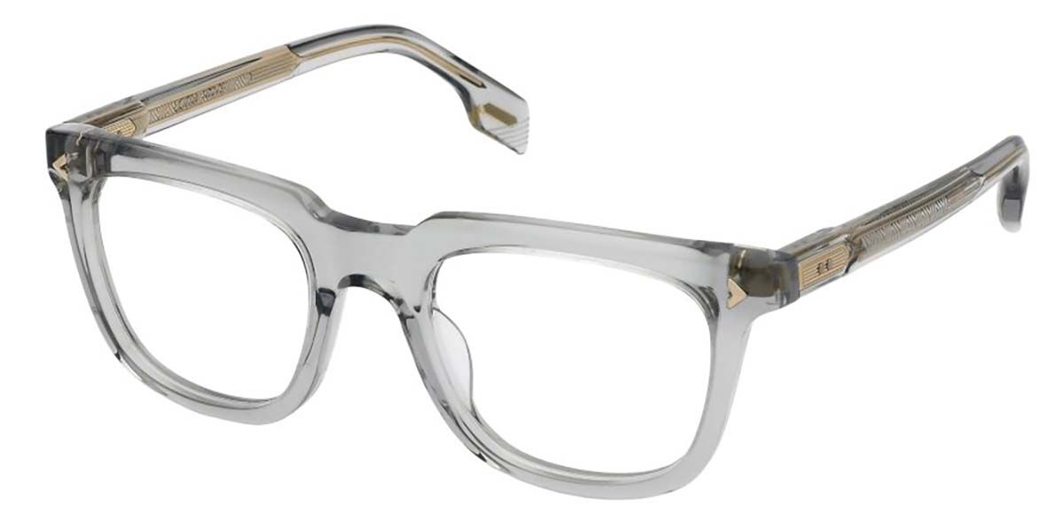 Loozza Lozza VL4354M Arpeggio 3 06S8 Square Transparent Grey Eyeglasses ...