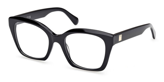 Max & Co. MO5204 001 Square Shiny Black Eyeglasses  display picture 3