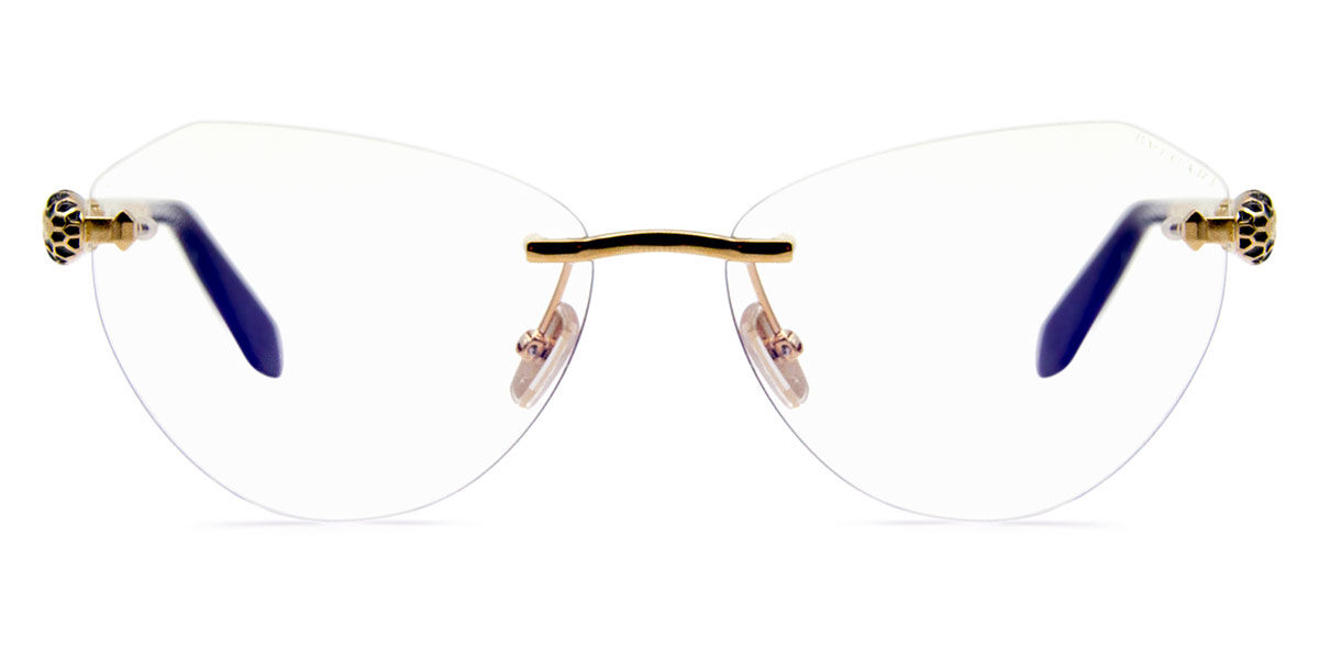 Bvlgari Rimless Eyeglasses – Premium Quality, Free Delivery