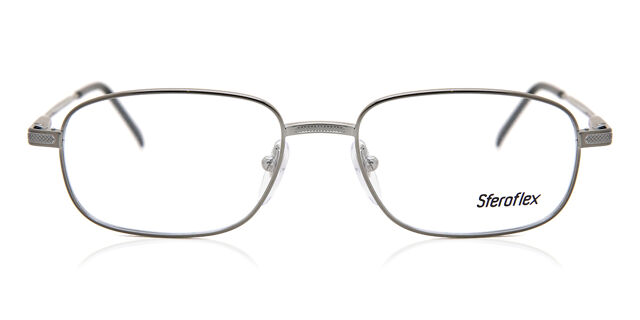 Sferoflex 2086 268 5417 135 Grey Metalic Eyeglasses Frames W/Case Made In Italy Sferoflex 2086 268 5417 135 Grey Metalic Eyeglasses Frames W  main image 3