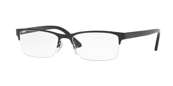 Sferoflex SF2288 132 Square Shiny Black Eyeglasses